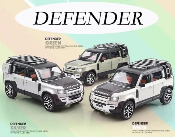 Umadiya 124 Scale Big Size Land Rover Defender Model Car Exclusive Alloy Metal Car Pull Back Die Cast Metal Toy Car With Openable Doors Light Music Best Gifts Toys Kids%e3%80%90colors As Per Stock Gallery 3