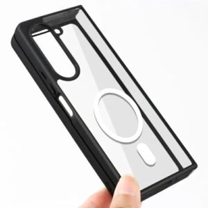 Ver Mag X Back Cover Case For Galaxy Z Fold 5 Pctpu Mag X Black Featured