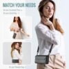 Wawz For Samsung Galaxy Z Fold 6 Case Women Men Multi Function Wallet Case With Stand Rfid Blocking Featuring Magnetic Closure Zipper S Pen Holder Includes Shoulder Strap Wrist Strap Black Featured