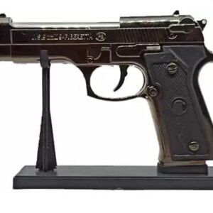 Wbd Premium Metal Essential Refillable U S 9mm M9 Pistol Pocket Lighter Featured