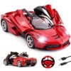 Webby Remote Controlled Super Car with Opening Doors, Red