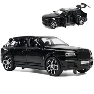 Wembley Pull Back Die Cast Model Car 132 Scale Metal Toy Vehicle With Openable Doors Light Engine Sound Realistic Collectible For Boys Kids 3 Years Above Black Featured