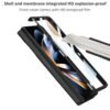 Ximand For Samsung Galaxy Z Fold 5 Case With Magnetic Hinge Protection Built In Front Screen And Kicstandhidden S Pen Slot And Frosted Slim Texture Case Stripe Featured