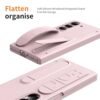 Yqodsz For Samsung Galaxy Z Fold 6 Case With Wrist Strap Fold6 Hand Strap Case With Kickstand Hinge Protector Screen Protector Raised Edge Protection Wristband All Inclusive Cover For Z Fold 6 Pink Featured