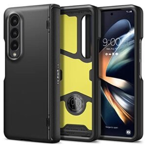 Slim armor pro for samsung galaxy z fold 4 case, galaxy z fold 4 back cover  - black
