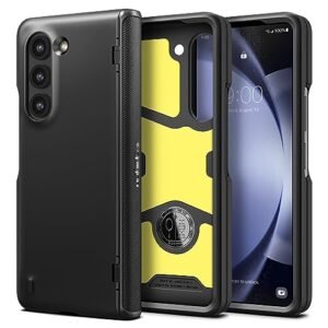 Slim armor pro for samsung galaxy z fold 5 case, galaxy z fold 5 back cover  - black