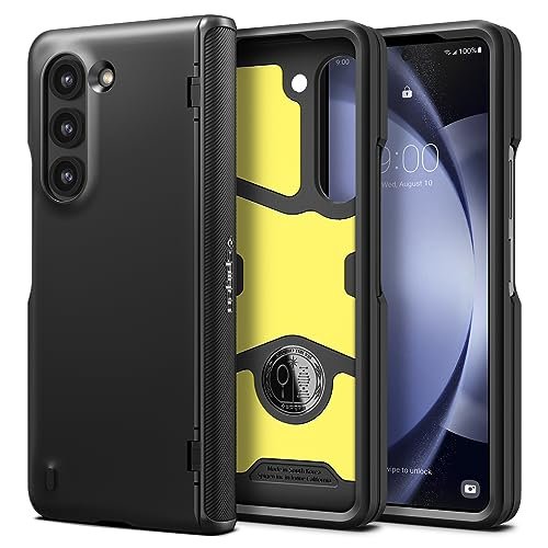 Slim armor pro for samsung galaxy z fold 5 case, galaxy z fold 5 back cover  - black