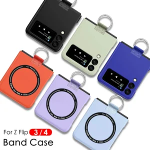 Anti Scratch Mag Safe Ring Case For Samsung Galaxy Z Flip4 Flip3 Featured
