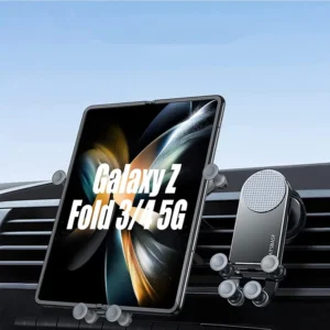 Auto Gravity Metal Car Air Vent Phone Holder Case For Samsung Galaxy Z Fold3 Fold4 Fold5 S22 S23 S24 S25 Plus Ultra Featured