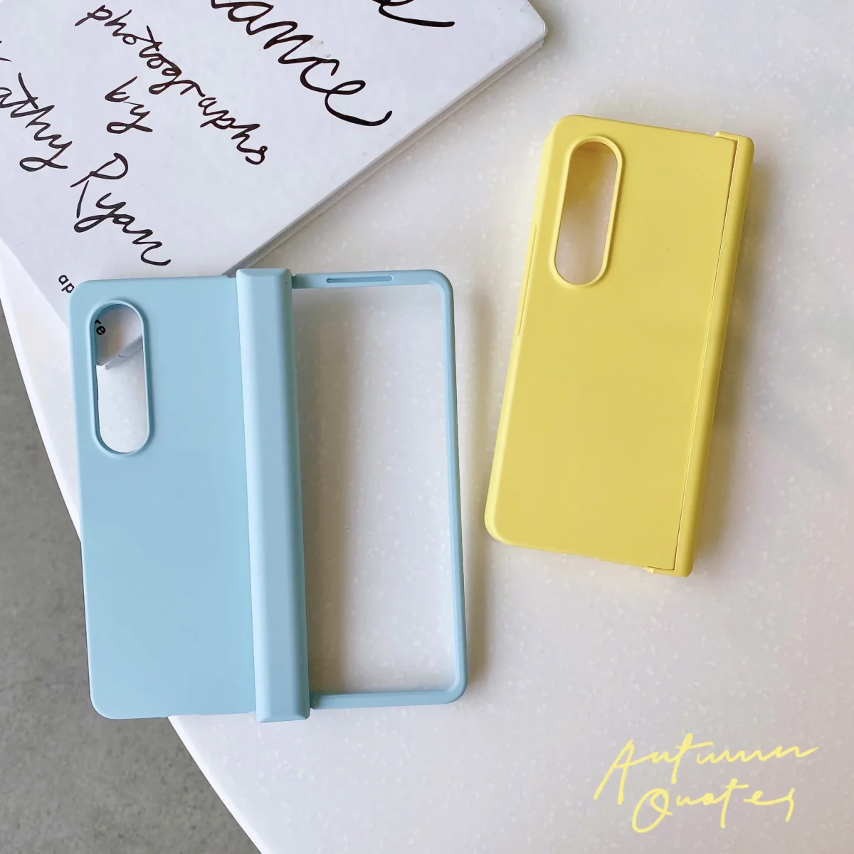 Colour Smash 3 In 1 Combo Phone Case With Hinge Protection For Samsung Galaxy Z Fold3 Fold4 Gallery 5