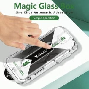 Dust Free Film With Cabin Easy Installation For Iphone13 Iphone14 Iphone15 Pro Promax Plus Series Featured