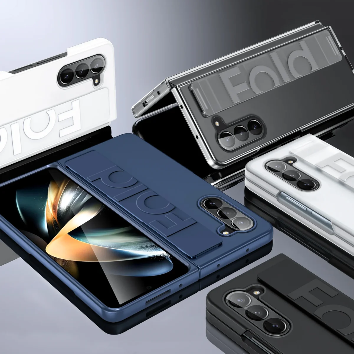 Elastic Wrist Strap Cover For Samsung Galaxy Z Fold 5 Featured