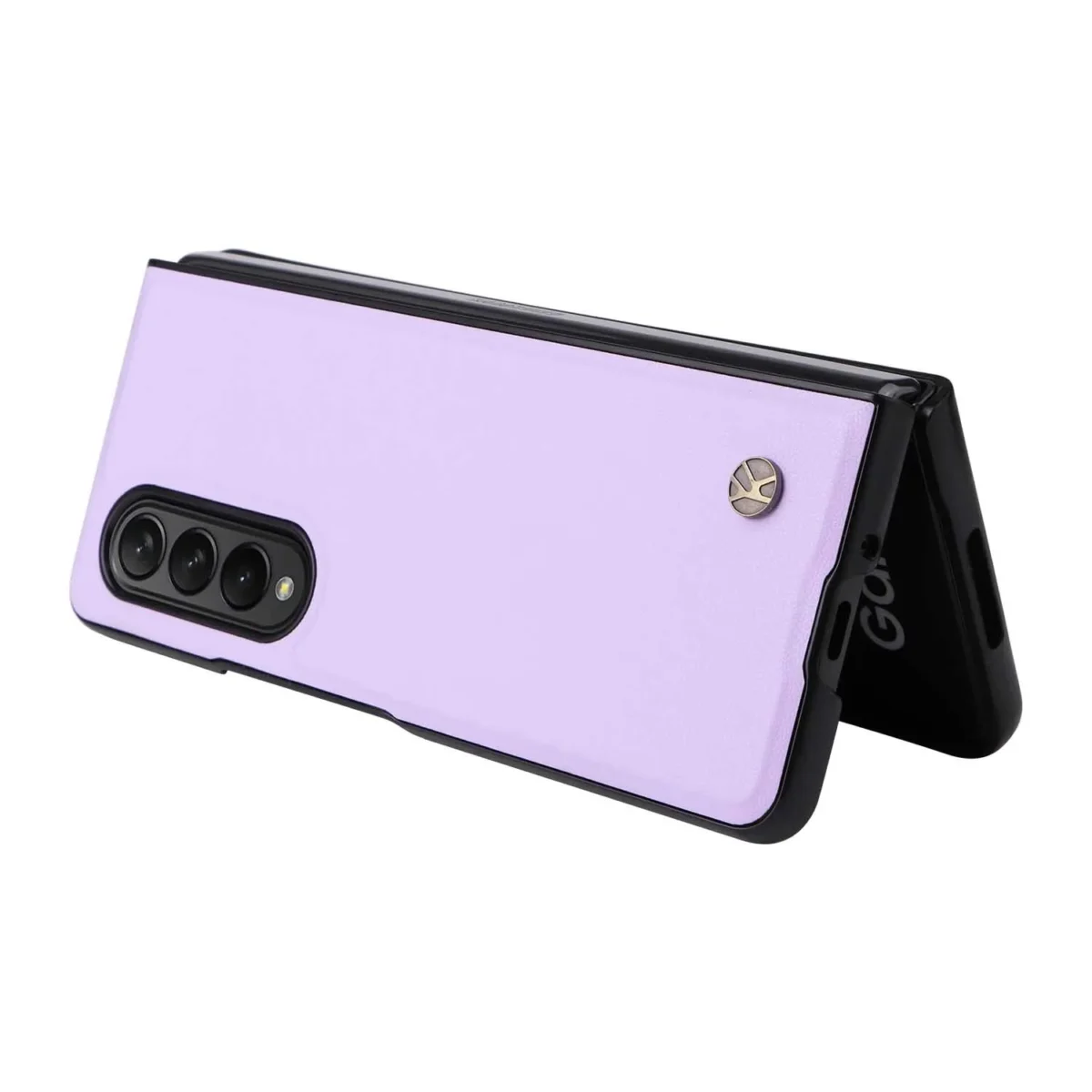 For Samsung Galaxy Z Fold 4 3 Fold4 Fold3 5g Pu Leather Cover Ultra Slim Hard Pc Shockproof Business Style Phone Case Gallery 3