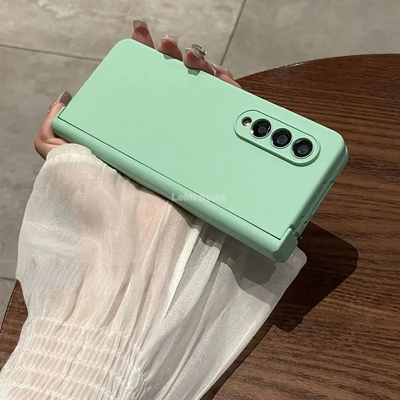 For Samsung Galaxy Z Fold 4 5 Case Skin Sensation Phone Case For Z Fold 3 Hinge Protective Cover Featured