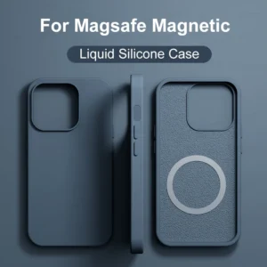 Liquid Silicone Magnetic Cases For Mag Safe Case For Iphone13 Iphone14 Pro Max Plus Featured