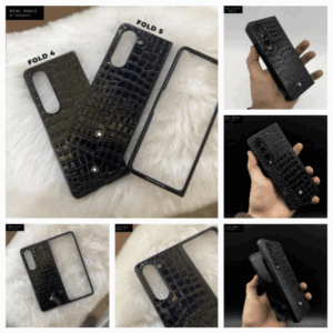 Premium Leather Case Patent Mb For Galaxy Z Fold3 Fold4 Fold5 Featured