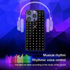 Smart Flash Led Case Voice Control Multi Mode For Iphone13 Iphone14 Pro Promax Featured