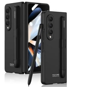 Ultra Thin Case Hard Pc Matte Case Shockproof Cover With Pen Slot For Galaxy Z Fold4 Fold3 Featured