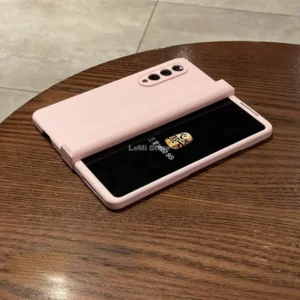 For Samsung Galaxy Z Fold 4 5 Case Skin sensation Phone Case for Z Fold 3 Hinge Protective Cover