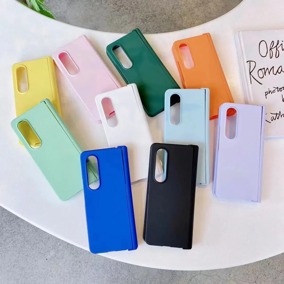 Colour Smash 3 in 1 Combo Phone Case With Hinge Protection For Samsung Galaxy Z Fold3 Fold4 - Image 4