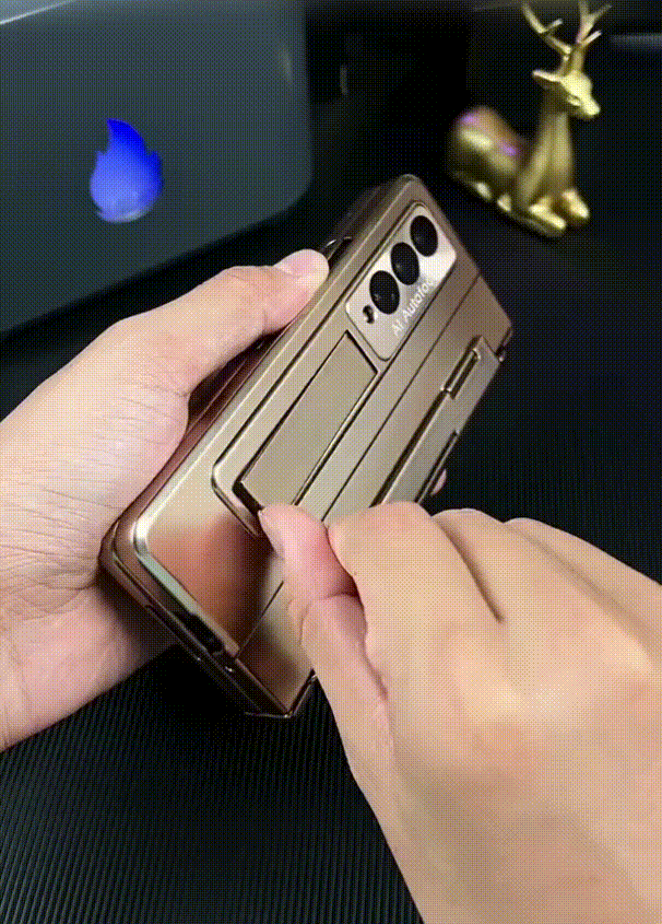 Ultra Guard Armor Case with Pen Slot & Kickstand for Samsung Galaxy Z Fold 6 Fold 5 Fold 4 - With/Without Pen