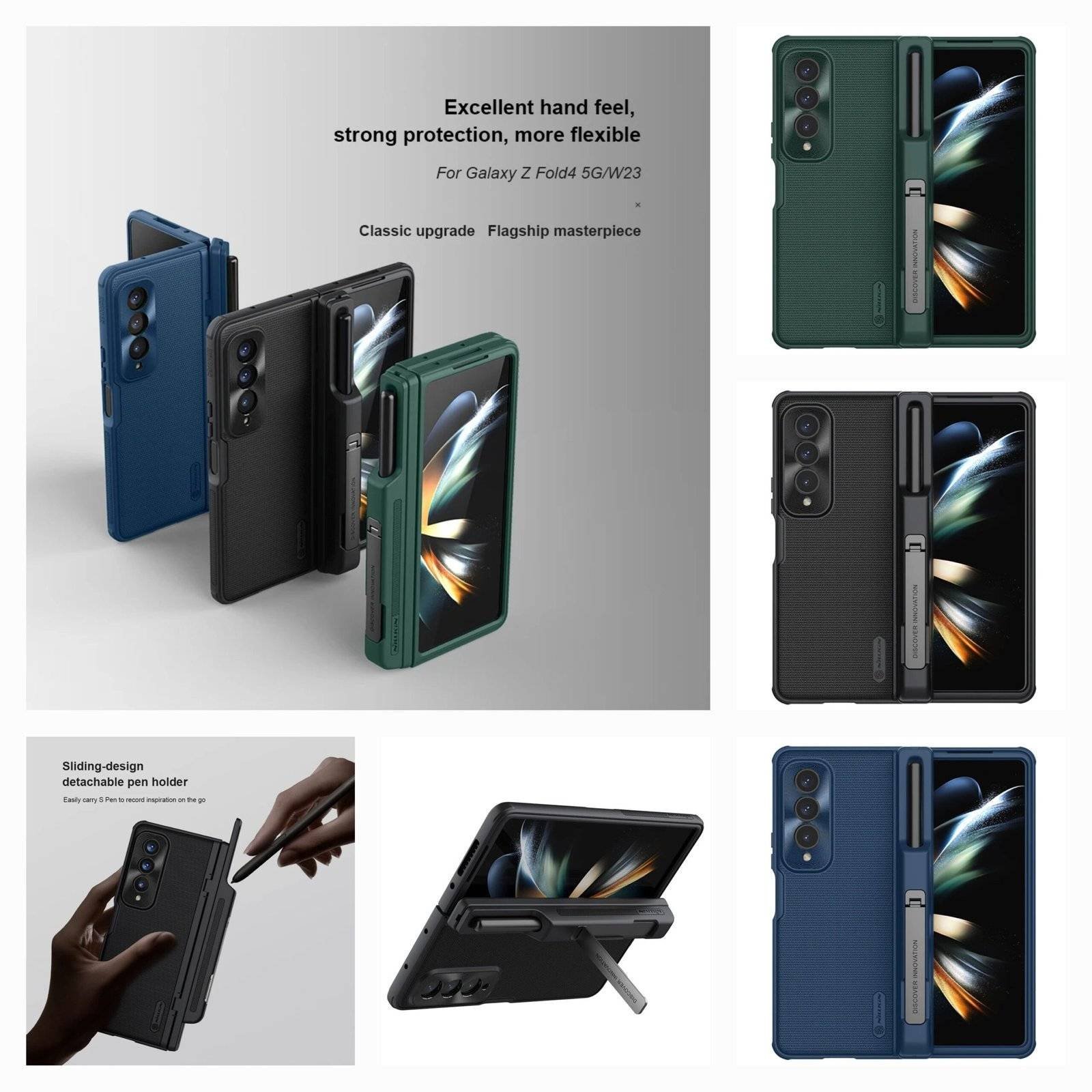 Protective Mag-Safe Cover - Slide Cam Shield for Galaxy Z Fold 3/4