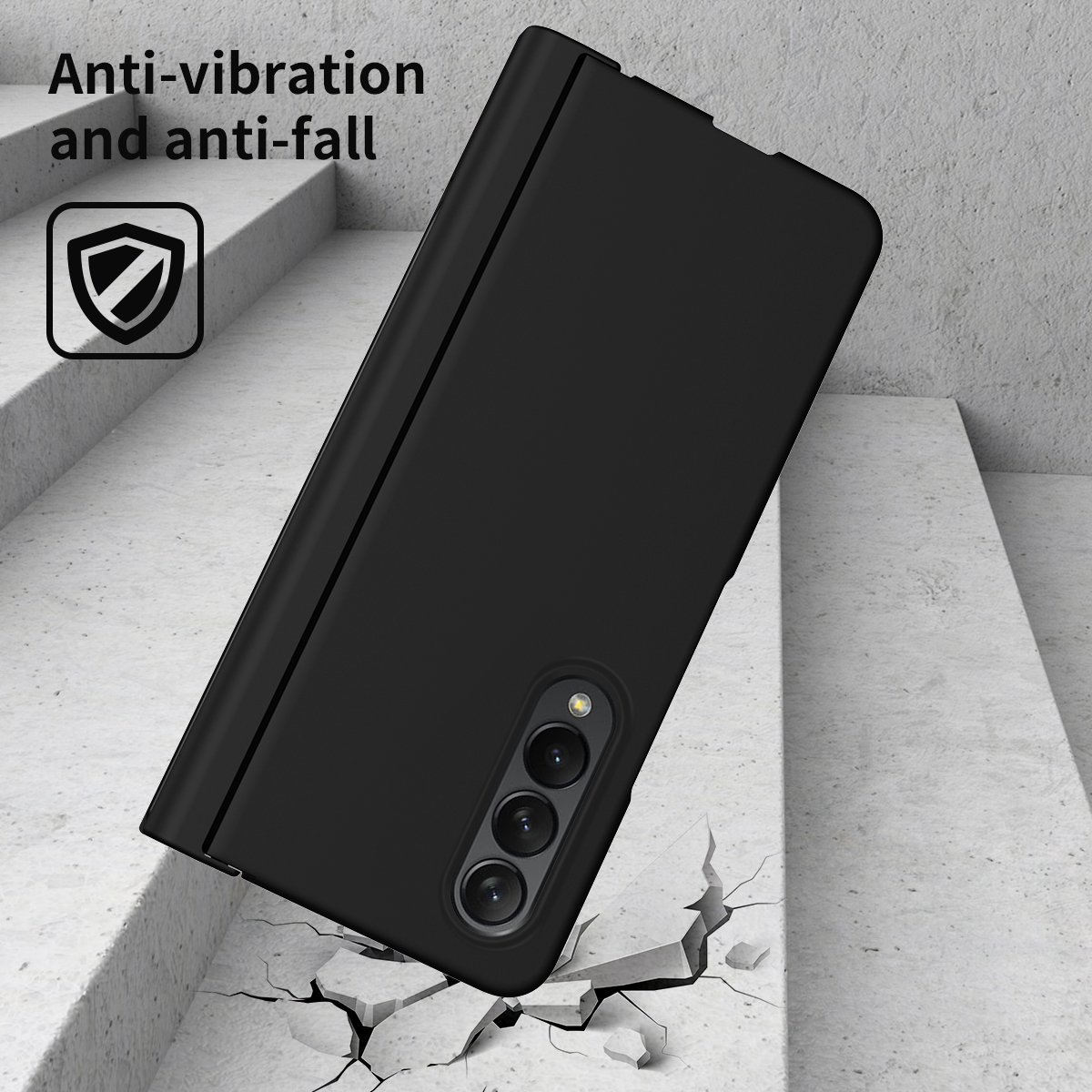 Anti-Knock Glass Protector Film Cases for Samsung Galaxy Z Fold 4 5G Fold3 Fold2 Fold4 Fold 3 2 Zfold4 S Pen Holder Case Cover | Gaffar India