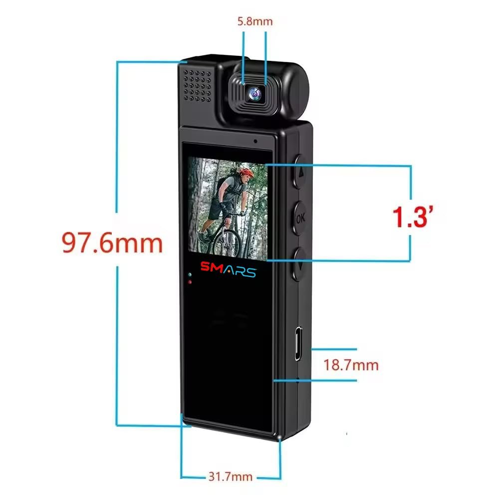 smars pocket body camera with