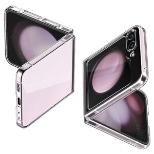 Air Skin For Samsung Galaxy Z Flip 5 Case, Transparent Galaxy Z Flip 5 Back Cover - Crystal Clear
