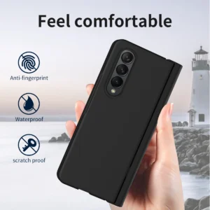 Anti-Knock Glass Protector Film Cases for Samsung Galaxy Z Fold 4 5G Fold3 Fold2 Fold4 Fold 3 2 Zfold4 S Pen Holder Case Cover