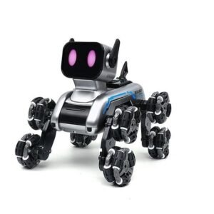 Ashi Sales Robot Dog Toy Remote Control Car for Kids 8 Wheels Hand Controlled RC Stunt Car Toys for Boys Girls Age 6 7 8 9 10 11 12 13 Year
