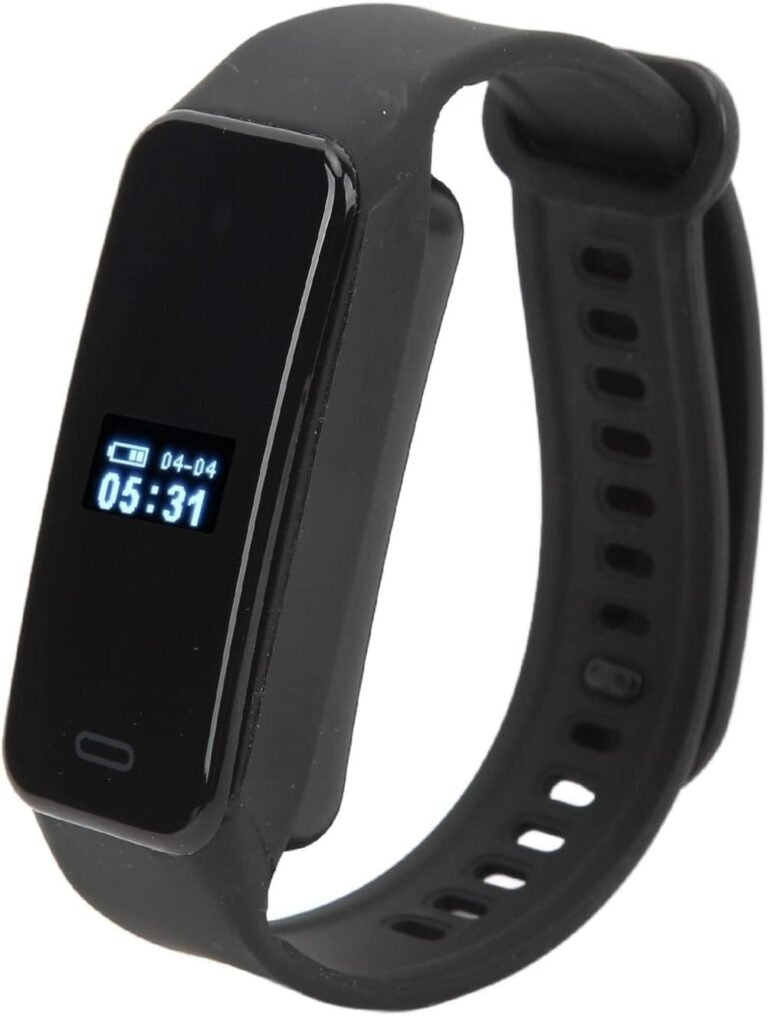Ayika Band Watch Camera Watch, Portable Camera Wristband, Audio Video Recording Wearable Watch Camera With Hd Touchscreen & One Click To Record For Business, Conference, Security, Sports
