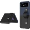 Back Case/Cover For Samsung Galaxy Z Flip 4 / Flip4 5G Ultra-Thin Lightweight Leather Strap Kickstand Case/Cover Shock Proof Stylish