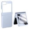 Back Cover Case For Samsung Galaxy Z Flip5 Shockproof Protective Urban Classic Grip Leather Case For Men & Boys