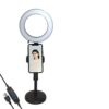 Cezo Professional Led Ring Light With Tripod Stand For Mobile Phones & Camera, 3 Temperature Mode Dimmable Lighting, Photo-Shoot, Video Shoot, Makeup & More