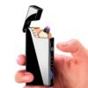 Drumstone 𝐋𝐢𝐦𝐢𝐭𝐞𝐝 𝟏𝟓 𝐘𝐄𝐀𝐑𝐒 𝐖𝐀𝐑𝐑𝐀𝐍𝐓𝐘 Plasma Electronic Lighter, USB Rechargeable Dual Electronic Windproof Protection, Flameless Pocket Lighter