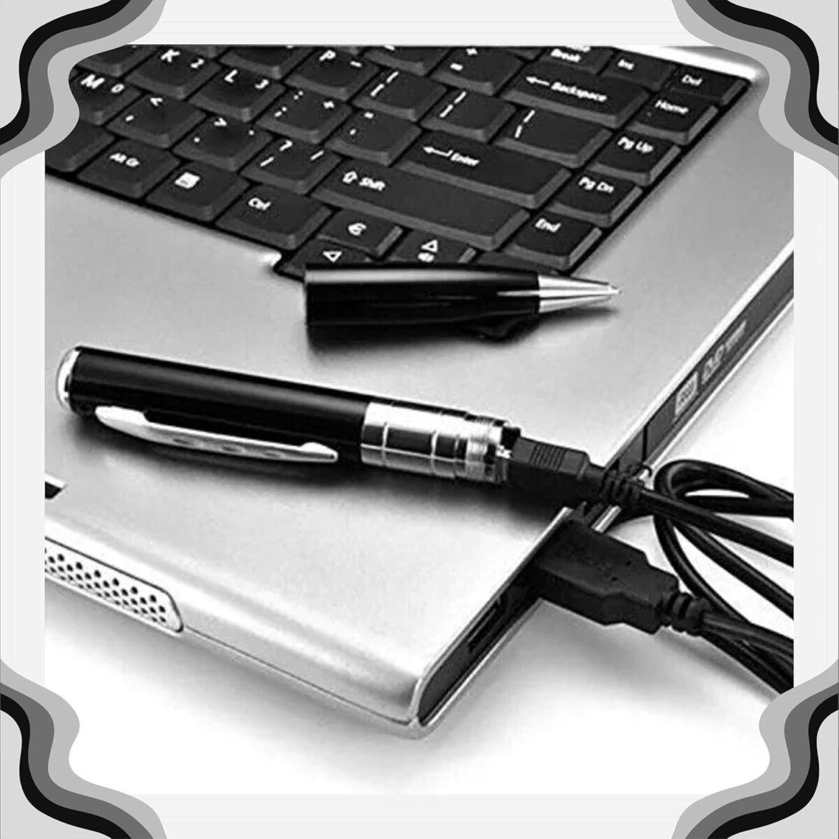 Drumstone ( 𝟏𝟔 𝐘𝐄𝐀𝐑 𝐖𝐀𝐑𝐑𝐀𝐍𝐓𝐘 Camera Pen: Hidden Hd Video Recorder – No Built-In Memory, Expandable Storage, Perfect For Meetings & Personal Use - Image 4
