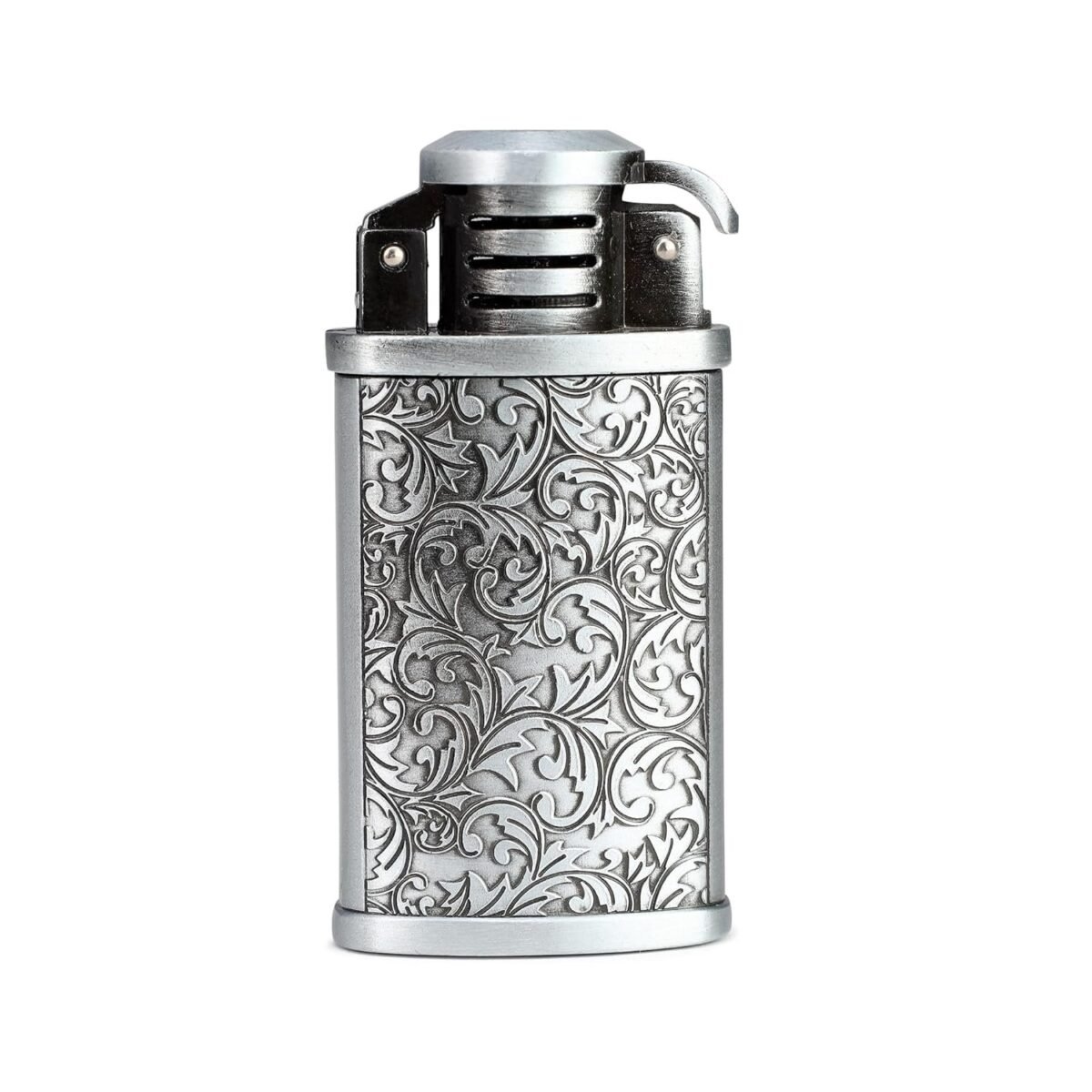 First Dot Luxury Vintage Grinding Wheel Ignition Lighter, Metal Butane Lighter, Portable, Lightweight Lighter, Soft Flame Lighter, Men'S Gift Lighter