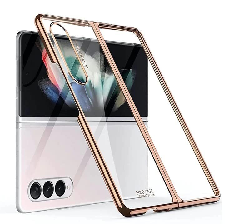 Front & Back Case For Samsung Galaxy Z Fold3 5G Stylish Premium Back Cover