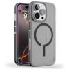 GRIPP Slimfit Mag-Safe Case for iPhone 16 Pro Max (6.9") 2024 | 6ft Drop-Tested with D30 Technology, Impact & Shock Absorbent Bumper, Lightweight, PC+TPU Material, Corrugated Matte Back Cover - Black