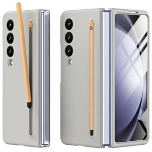 Nafs Back Cover Case Compatible With Samsung Galaxy Z Fold 3 | Galaxy Fold3 | Ultra Slim Premium Case With New Built-In Slim S-Pen