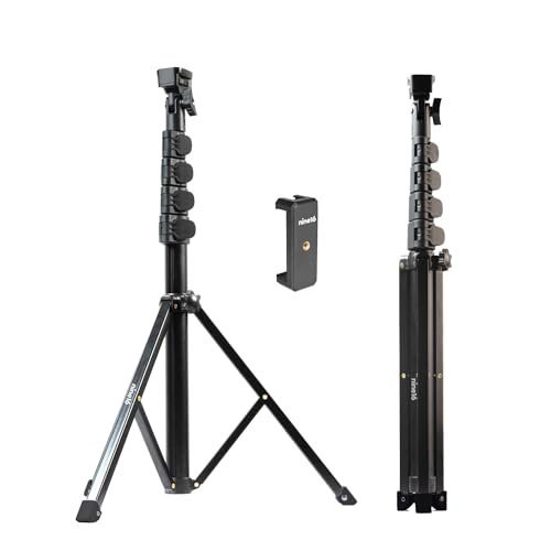Nine16 Axis Tripod Stand With Mobile Holder – Adjustable Tripod For Ring Lights, Cameras & Video Recording