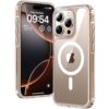 TAURI for iPhone 16 Pro Max Case 6.9", Compatible with MagSafe, Military-Grade Protection, [Anti-Yellowing] Shockproof Transparent Back Magnetic Phone Cover - Clear