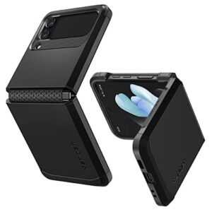 Tough Armor For Samsung Galaxy Z Flip 4 Case, Galaxy Z Flip 4 Back Cover - Black