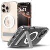 Ultra Hybrid S Magfit Back Cover Case Compatible with iPhone 16 Pro (TPU + Poly Carbonate | Crystal Clear)