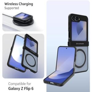 VER Mag-X Back Cover Case for Galaxy Z Flip 6 (Hinge) (Mag-X-Clear)