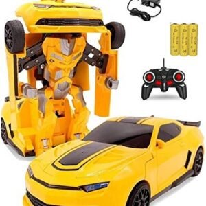 X14 Store Remote Control Robot 2 in 1 Deformation Car Toy for Kids with Light and Sound for Kids Chargeable Remote Control