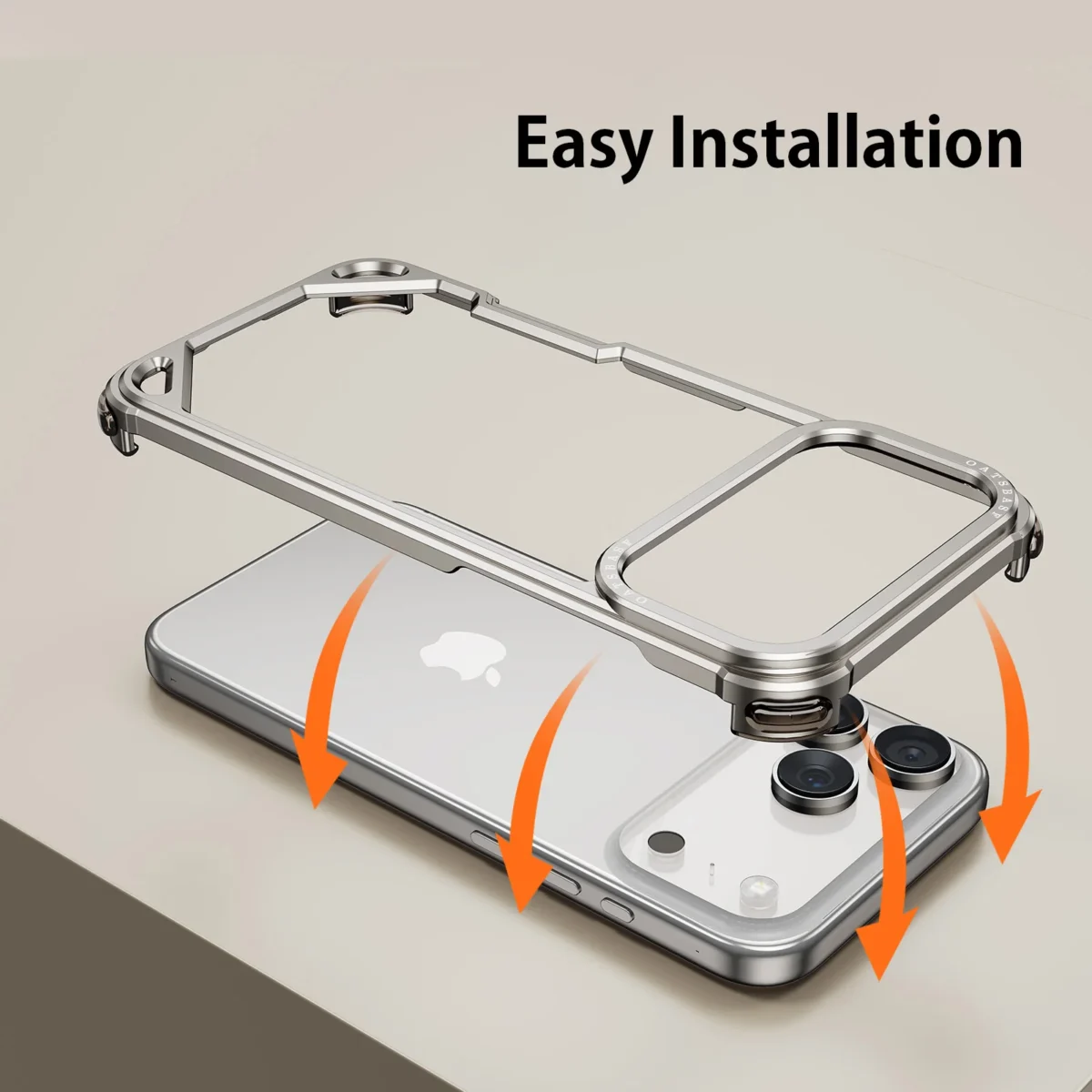 Eary Frameless Case for iPhone 17 Pro Max 17 Air Magsafe Metal Shockproof Protective Phone Cover Aluminum Alloy Anti-Drop Shells - Image 6