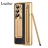 leather-black-gold