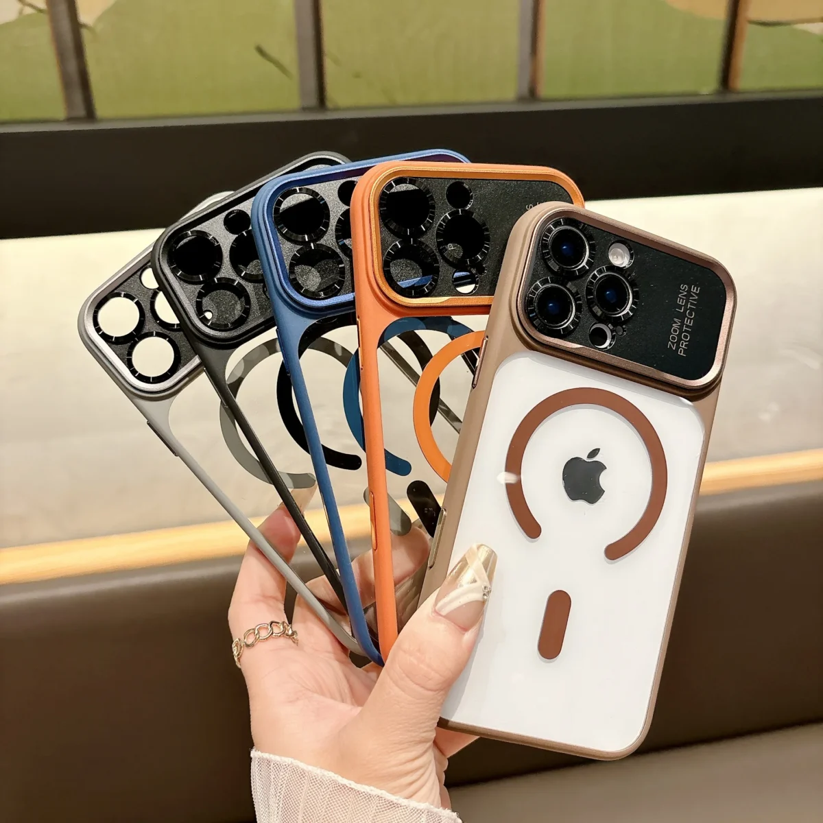Like 17 Clear Magnetic Case For iPhone 17 Air 16 15 14 Pro Max Transparent Cover With Camera Lens Holes Cutout New Arrival - Image 3